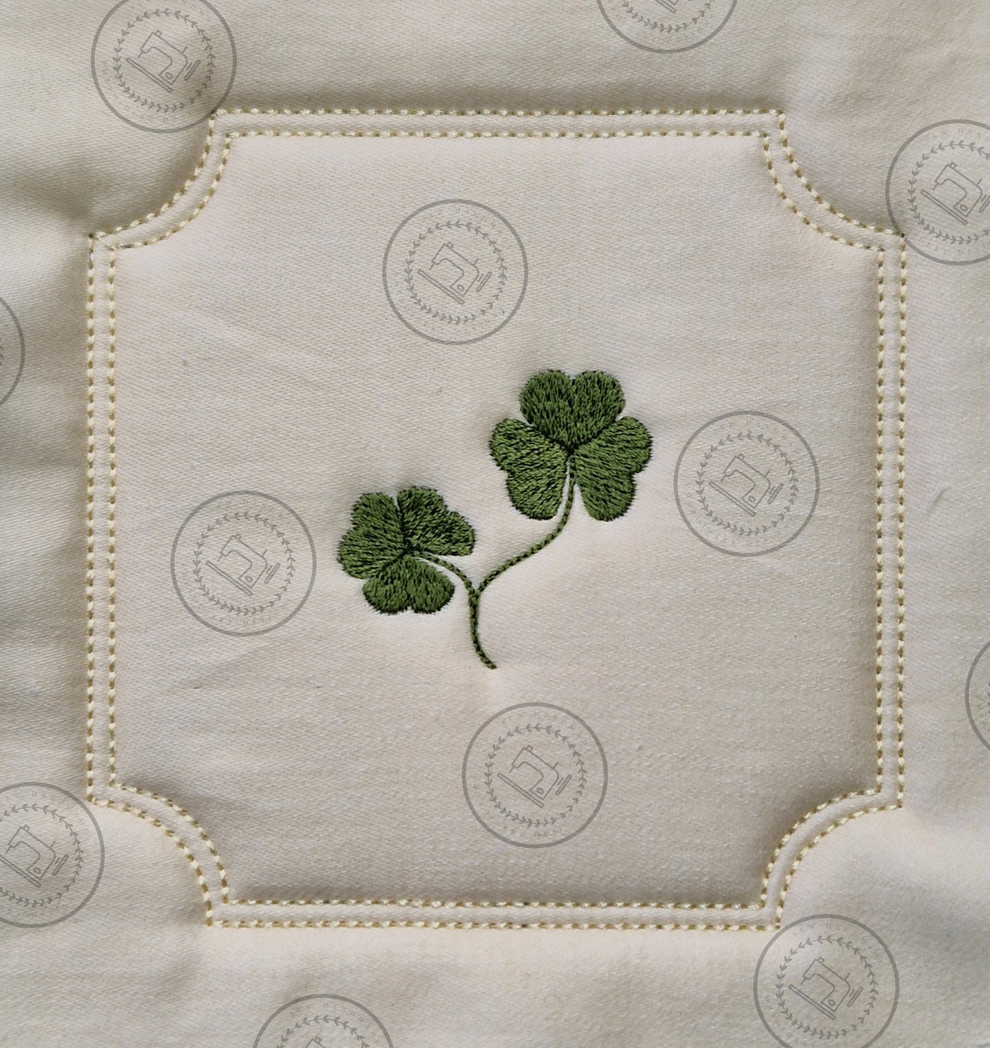 SAINT PATRICKS IRISH SHAMROCK Machine Embroidery Design 2 x 2