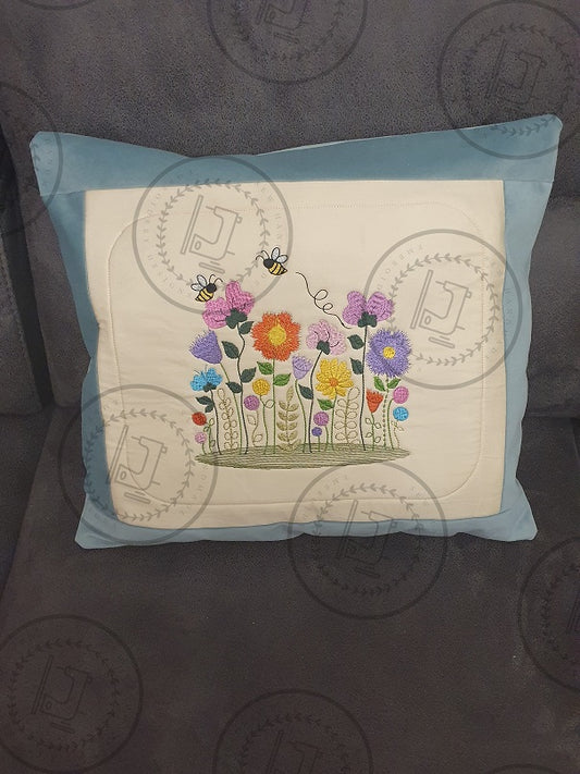 PRETTY FLOWERS FLORAL BLOOMS Machine Embroidery Design