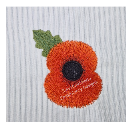 POPPY Machine Embroidery Design