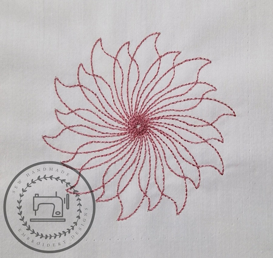 RADIAL DESIGN SET (1 ~ 6) Machine Embroidery Designs