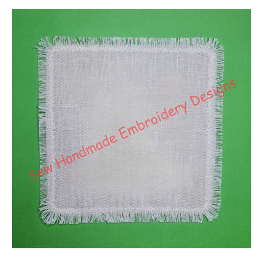 ROUNDED CORNER BORDER Machine Embroidery Design