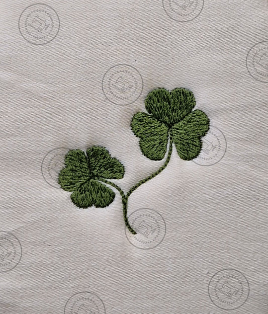 SAINT PATRICKS IRISH SHAMROCK Machine Embroidery Design 2 x 2