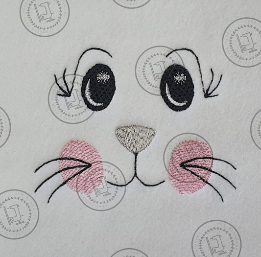 CUTE FACE Embroidery Design - CF24s  3 x 4