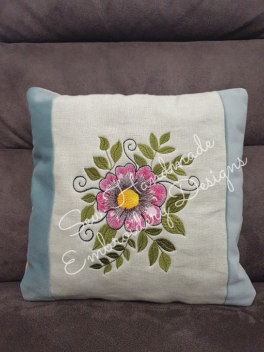 FLORAL FLOWER Machine Embroidery Design