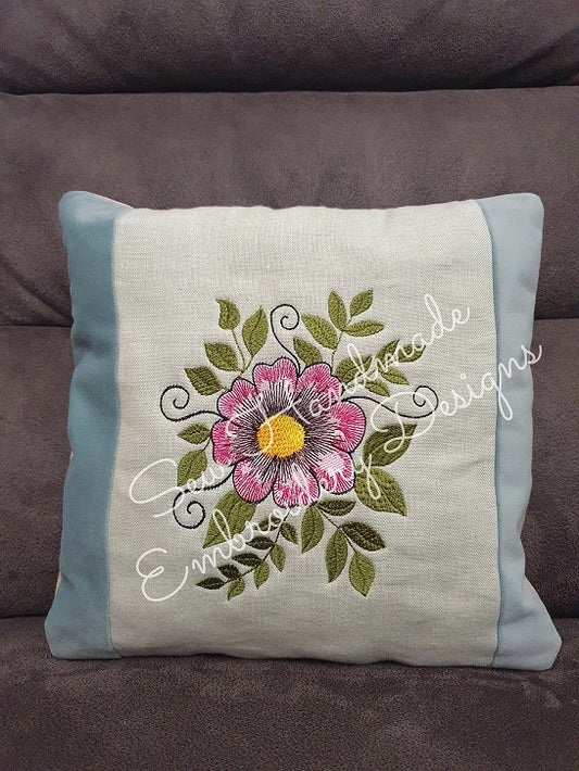 FLORAL FLOWER Machine Embroidery Design