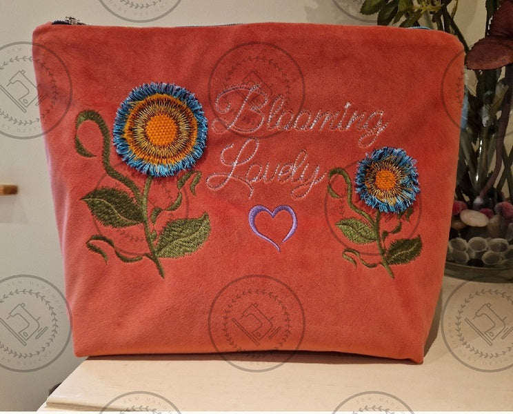 FRINGE FLOWER BLOOMING LOVELY Machine Embroidery Design