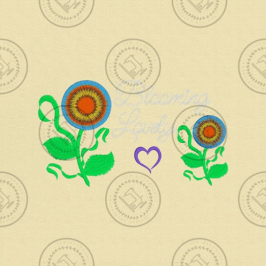 FRINGE FLOWER BLOOMING LOVELY Machine Embroidery Design