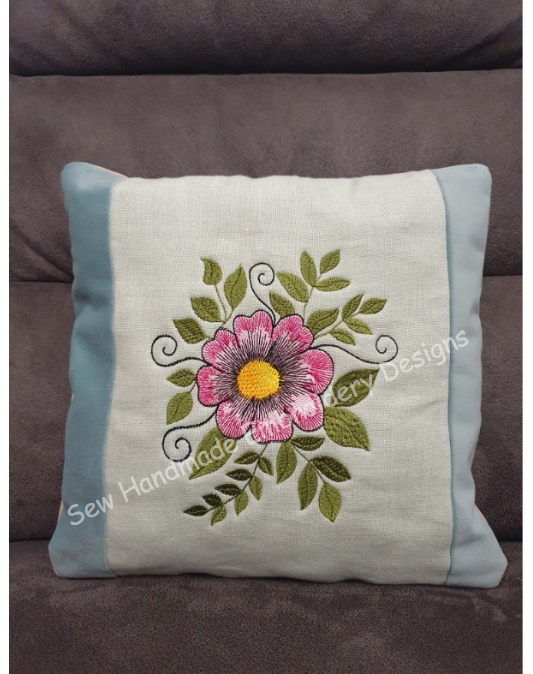 FLORAL FLOWER Machine Embroidery Design