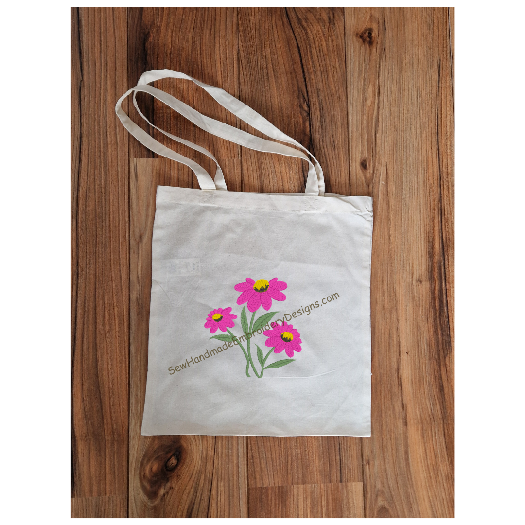 PRETTY FLOWERS Machine Embroidery Design