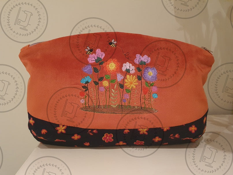 PRETTY FLOWERS FLORAL BLOOMS Machine Embroidery Design