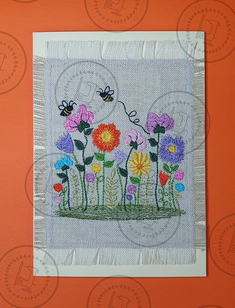 PRETTY FLOWERS FLORAL BLOOMS Machine Embroidery Design
