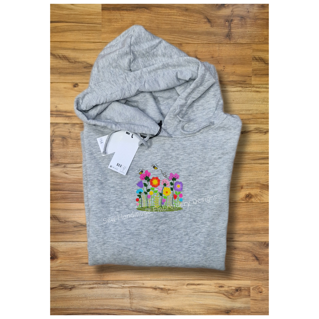 PRETTY FLOWERS FLORAL BLOOMS Machine Embroidery Design