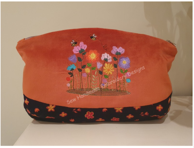 PRETTY FLOWERS FLORAL BLOOMS Machine Embroidery Design