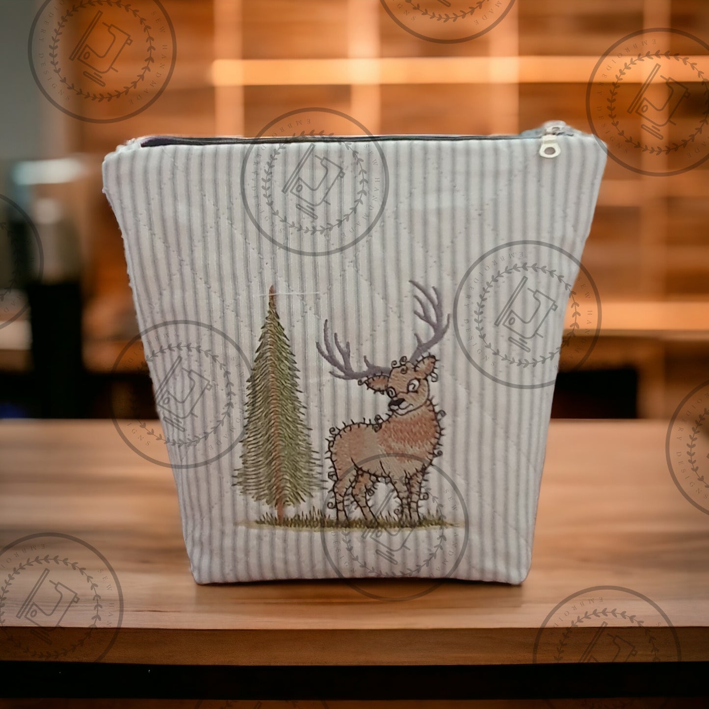 RAGGY STAG Machine Embroidery Design