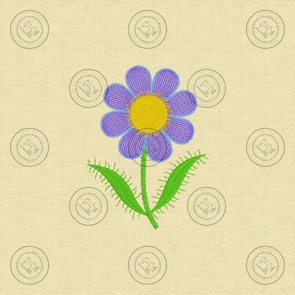 RIPPLE FLOWER 2 Machine Embroidery Design