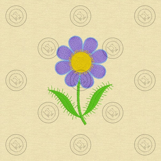 RIPPLE FLOWER 2 Machine Embroidery Design