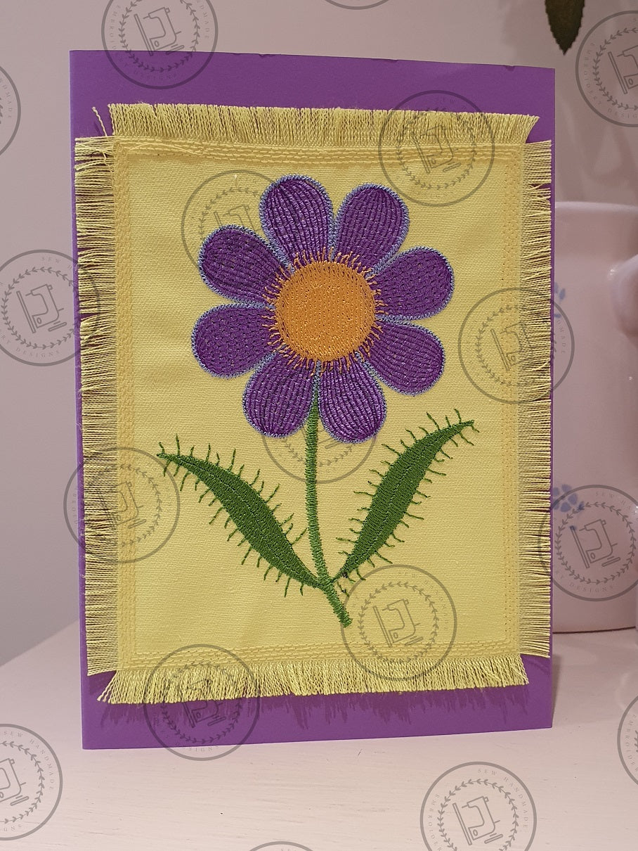 RIPPLE FLOWER 2 Machine Embroidery Design