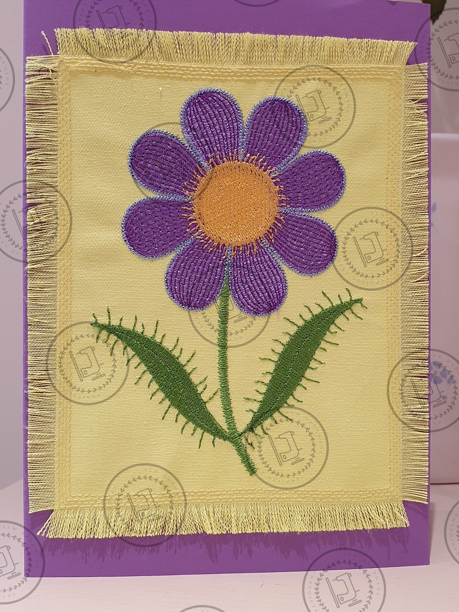 RIPPLE FLOWER 2 Machine Embroidery Design
