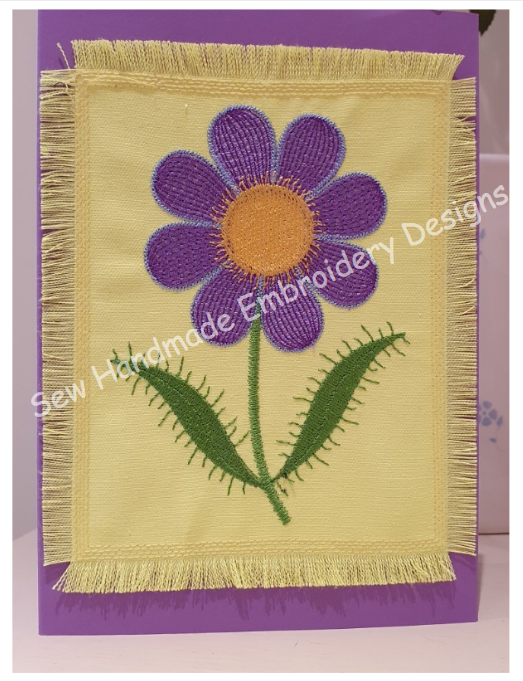RIPPLE FLOWER 2 Machine Embroidery Design
