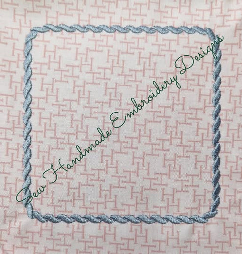 ROPE BORDER Machine Embroidery Design – Sew Handmade Embroidery Designs